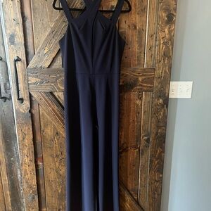 Elegant Navy Blue Jumpsuit